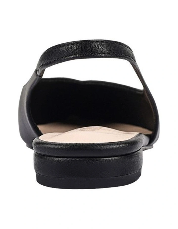 Hillary Slingback Flats in Black image 4