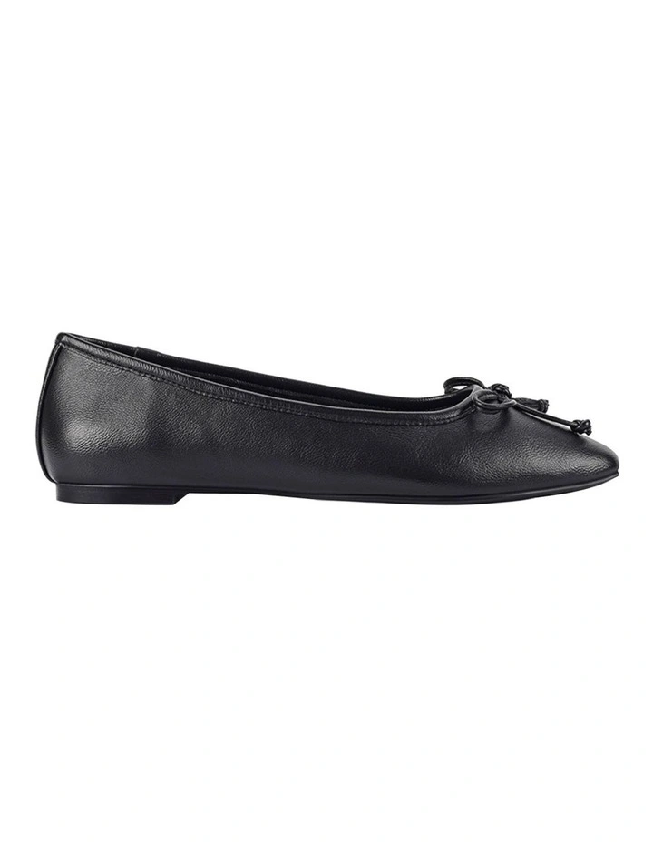 Eugenie Ballet Flats in Black image 1