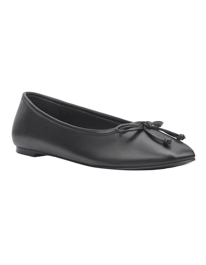 Eugenie Ballet Flats in Black image 3