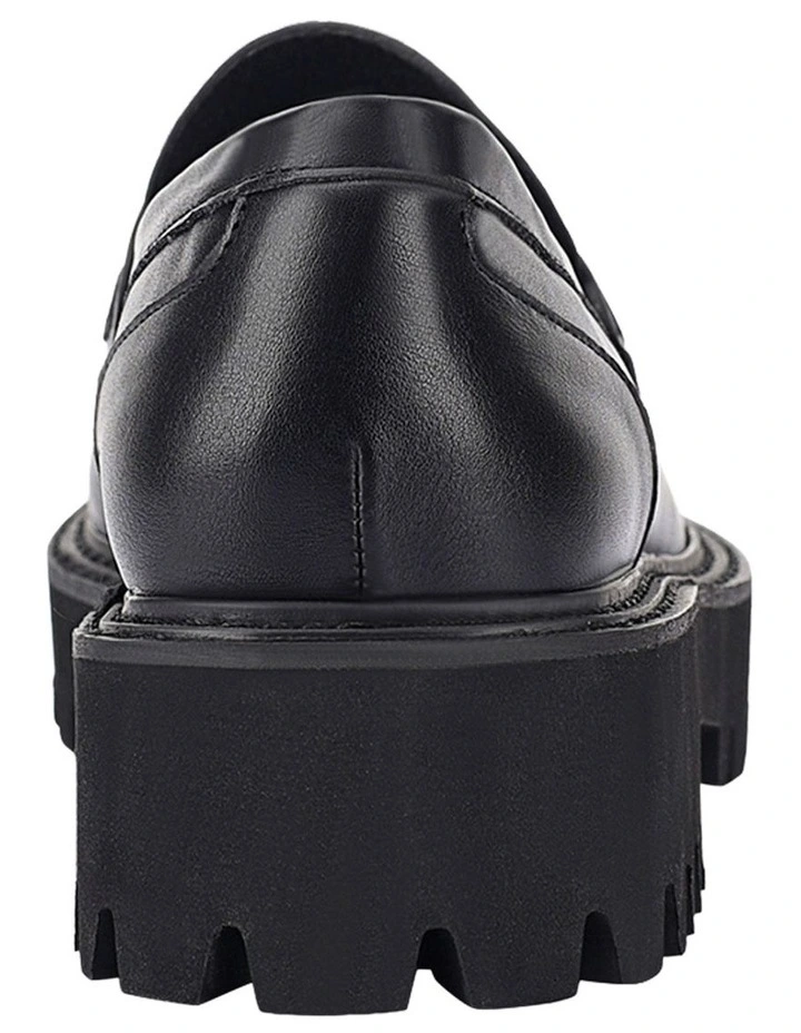 Neon Chunky Loafers in Black image 4