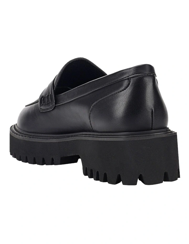 Neon Chunky Loafers in Black image 5