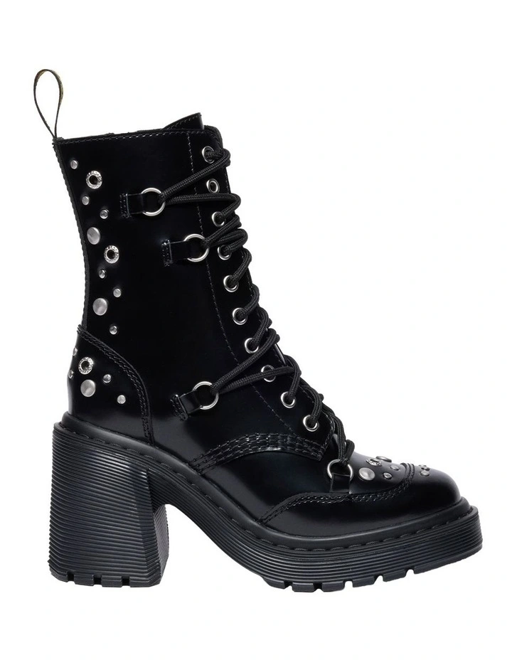 Chesney Studded Boot in Black image 2
