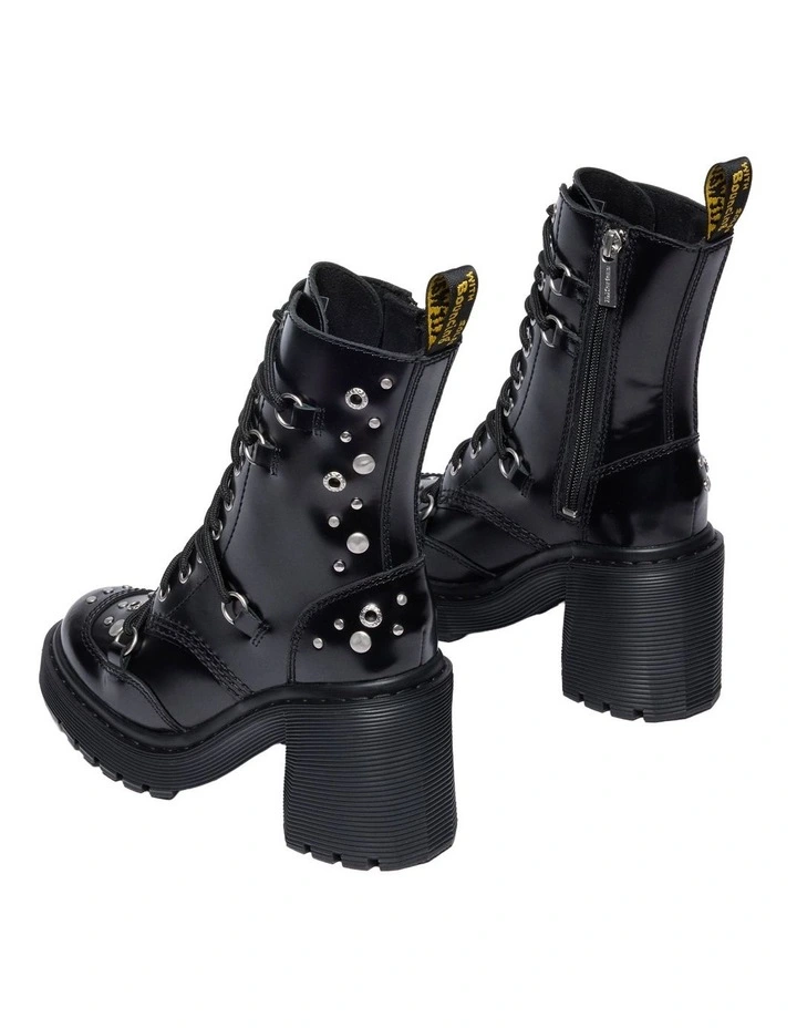 Chesney Studded Boot in Black image 3