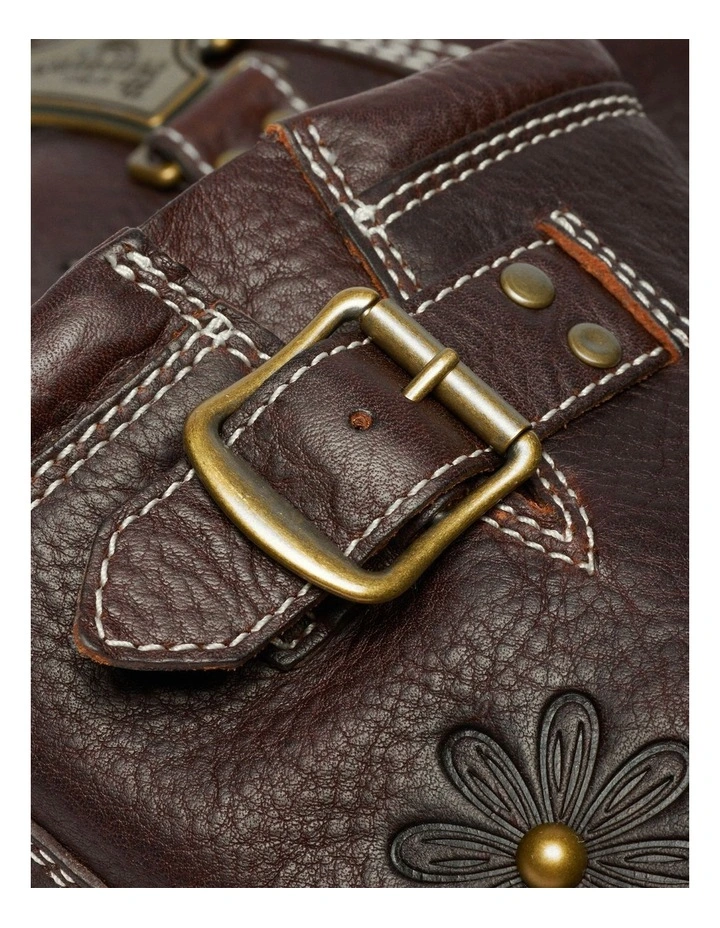 Anistone Flower Hi Flower Boot in Dark Brown Grizzly image 6
