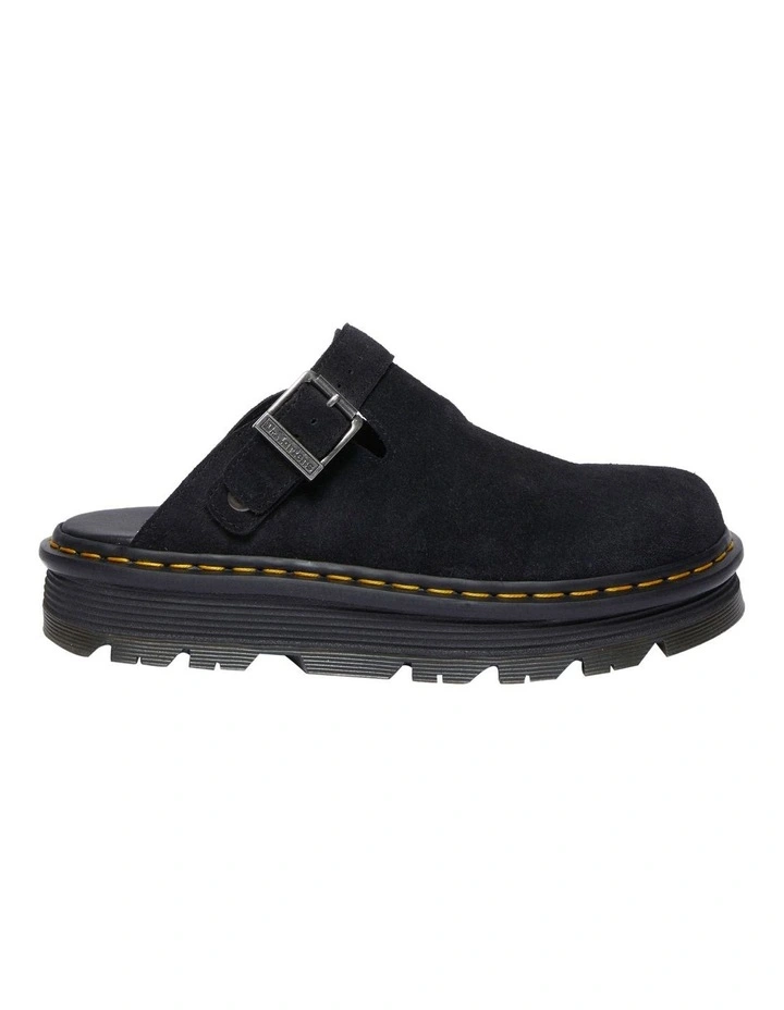 ZebZag Mule in Black Suede image 4