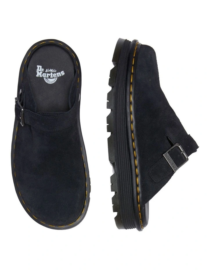 ZebZag Mule in Black Suede image 6