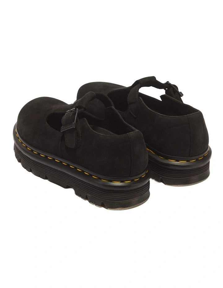 Zebzag Mary Jane Black Milled Nubuck image 3