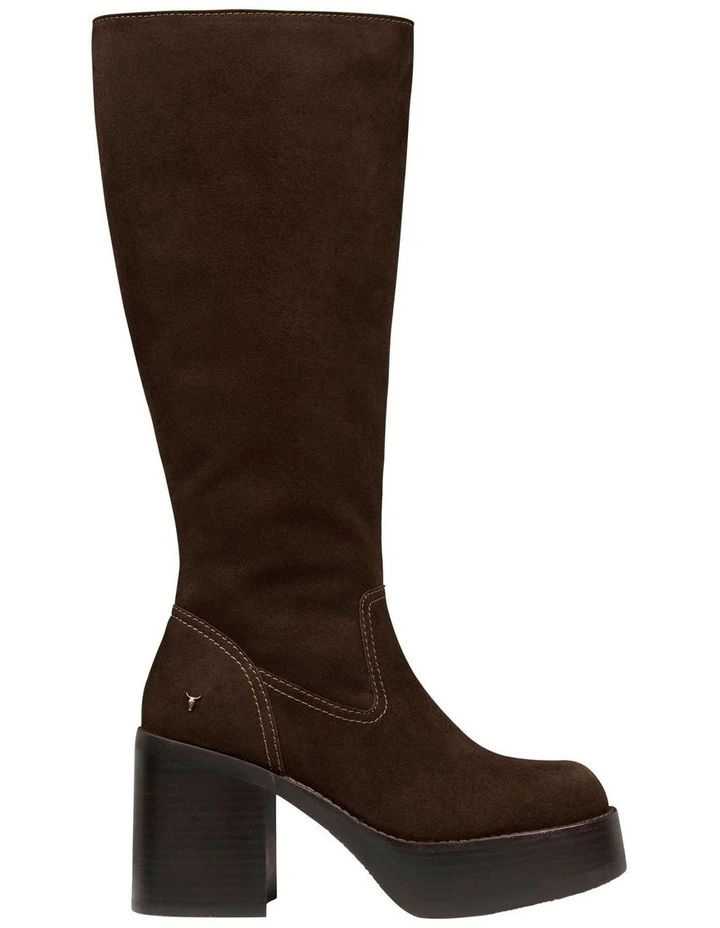 Nowhere Boots in Brownie Suede image 1