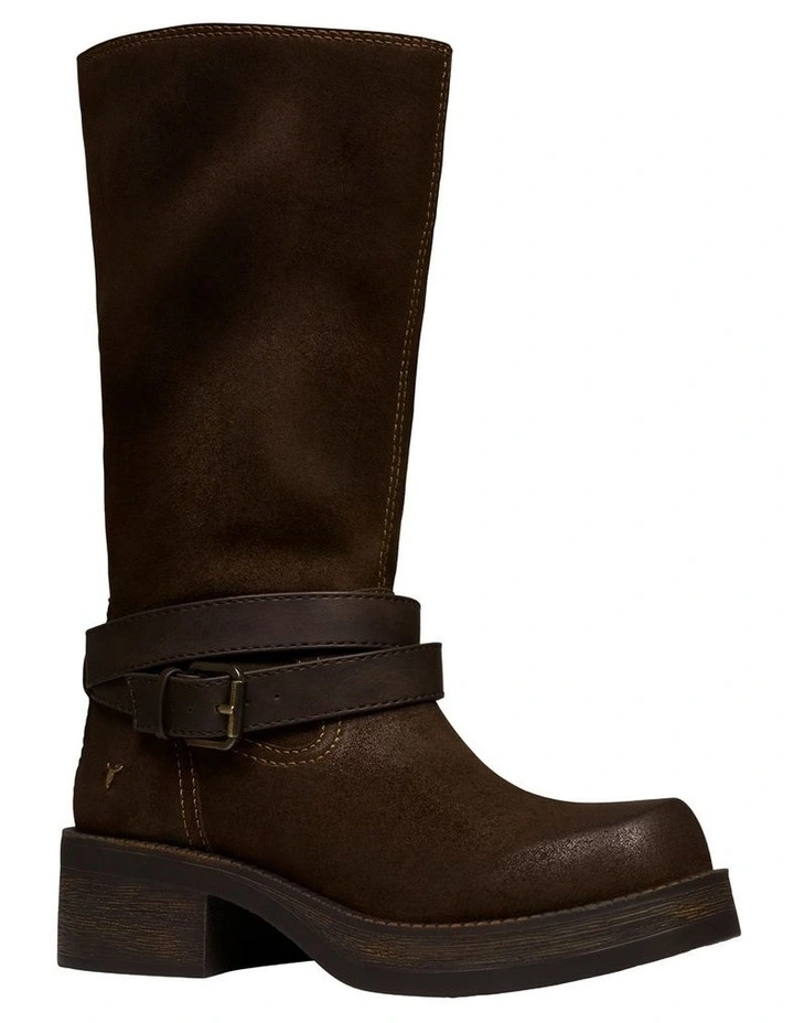 Gonna Boot in Brownie Suede image 2