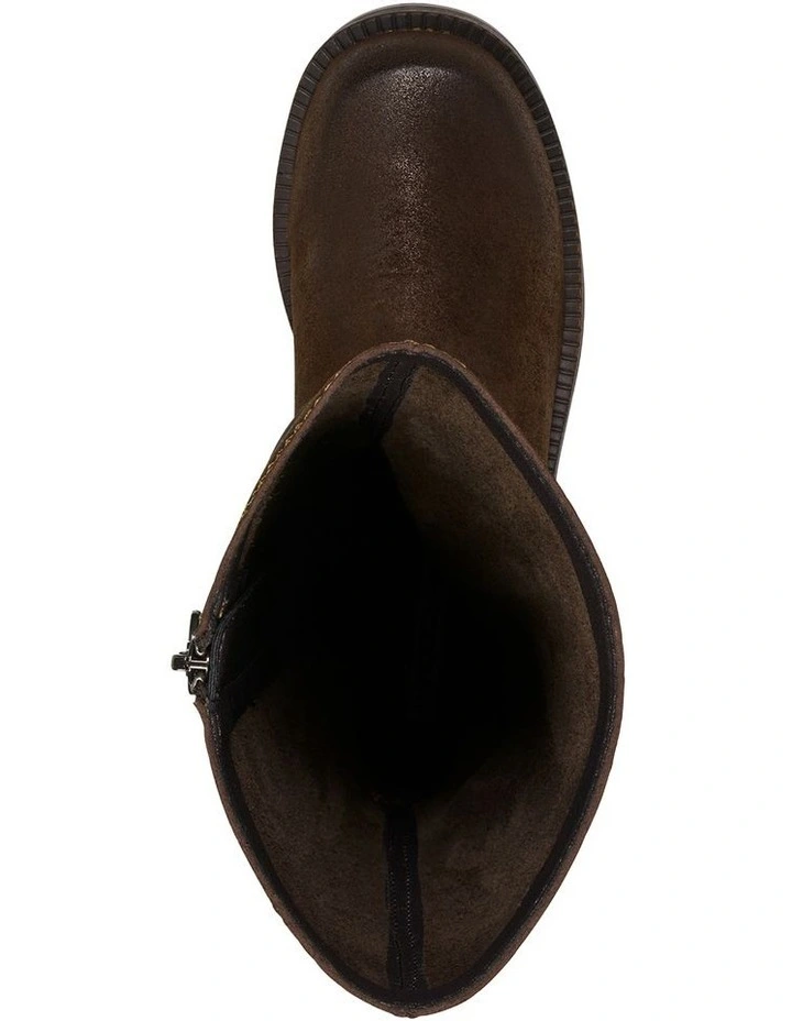 Gonna Boot in Brownie Suede image 3