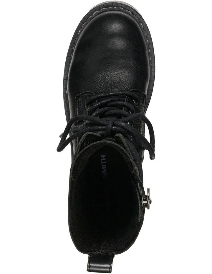 Mid Calf Boot in Independent Black image 3