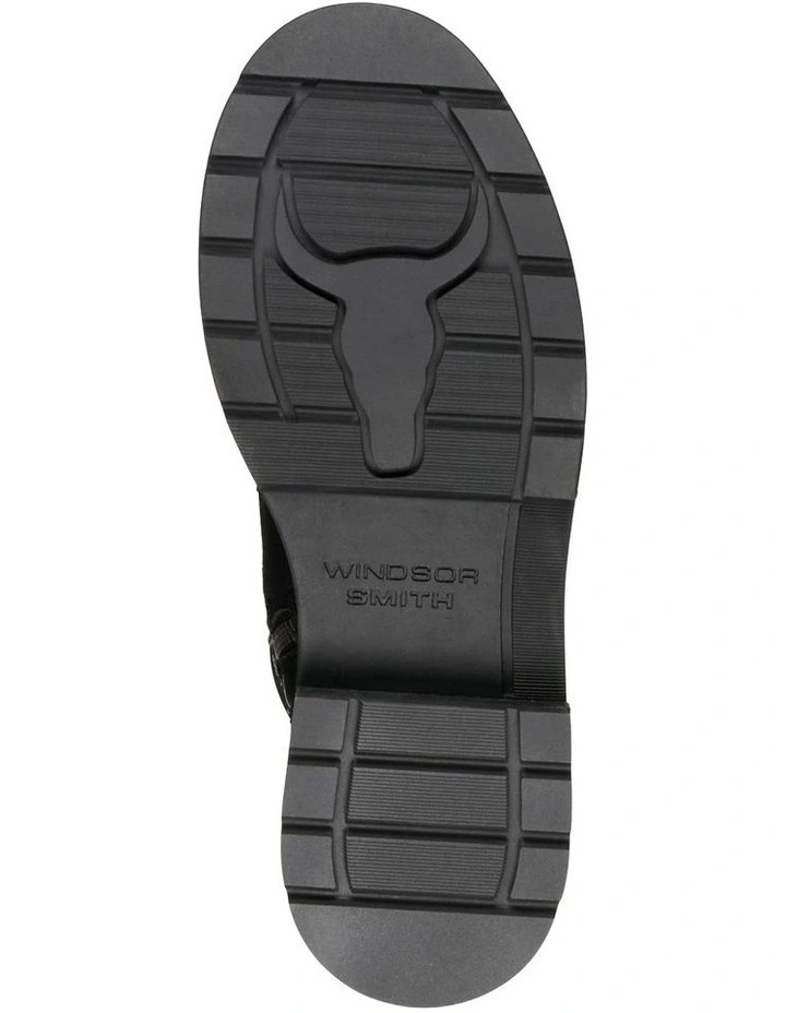 Mid Calf Boot in Independent Black image 6