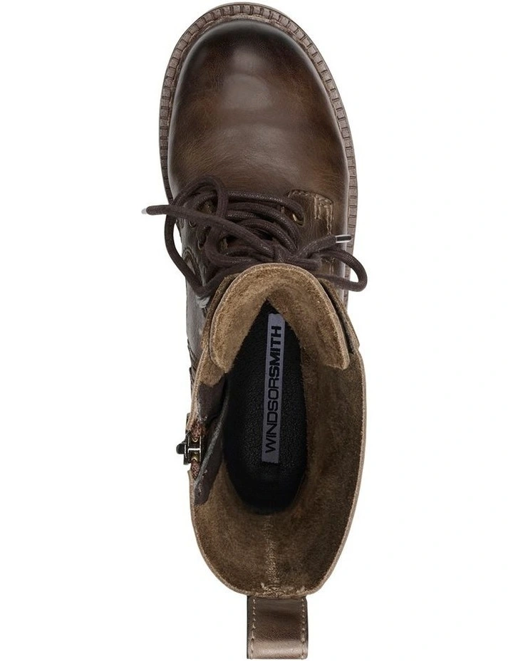 Mid Calf Boot in Independent Smoke Stone image 3