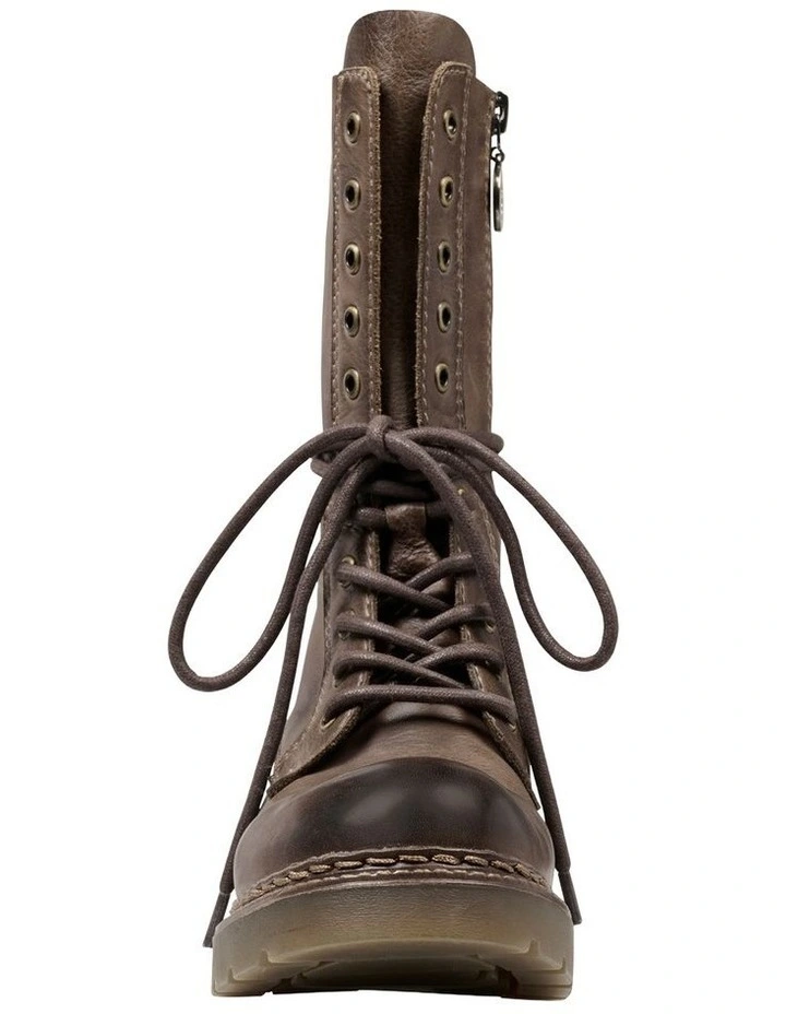 Mid Calf Boot in Independent Smoke Stone image 4