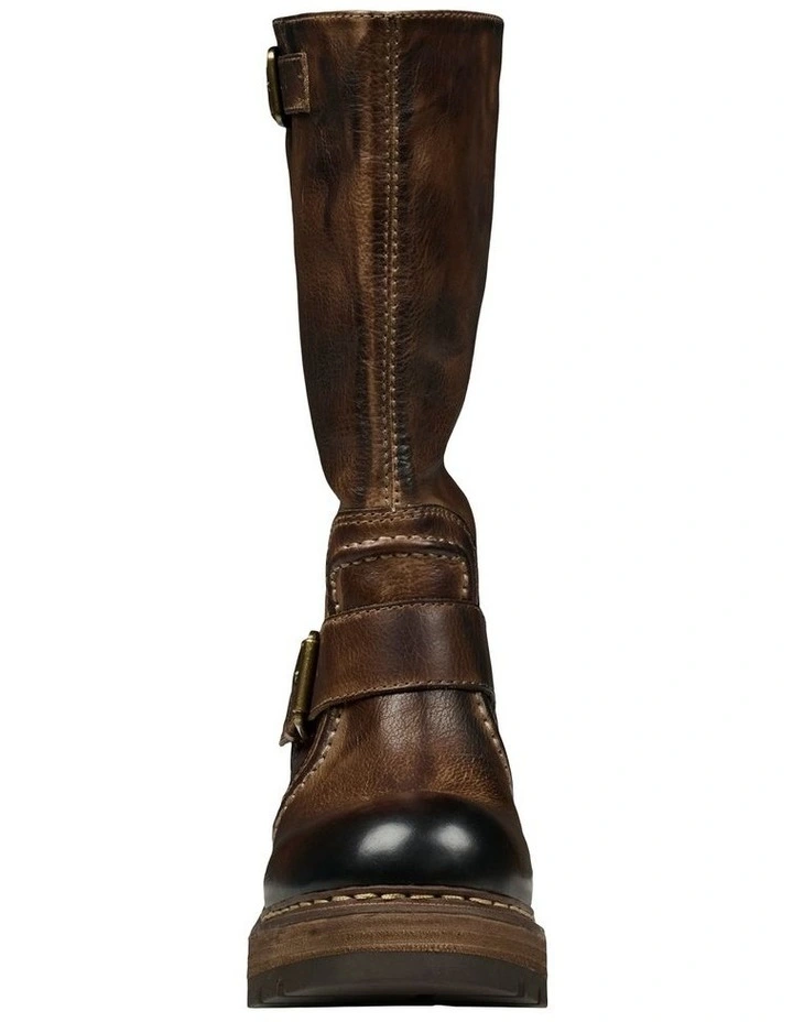 Windsor Smith Ruthless Smoke Stone Leather Boot image 4
