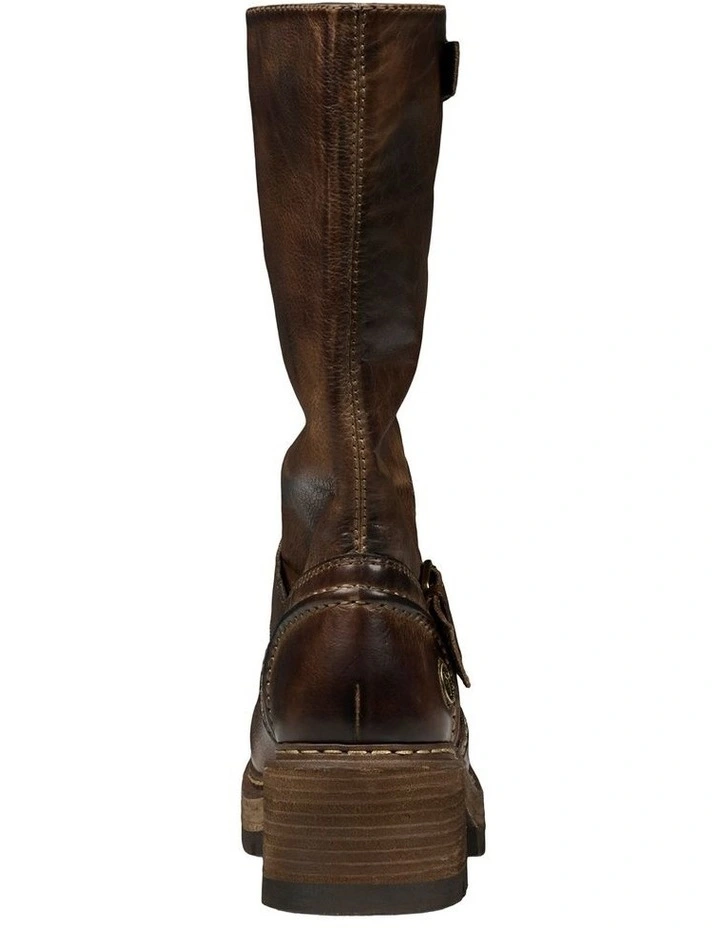 Windsor Smith Ruthless Smoke Stone Leather Boot image 5
