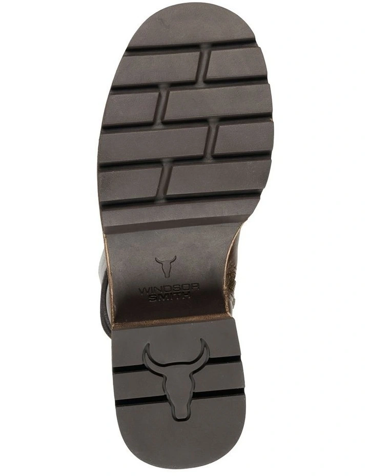 Windsor Smith Ruthless Smoke Stone Leather Boot image 6
