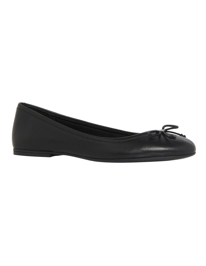 Babydoll Loafer in Black Leather image 2