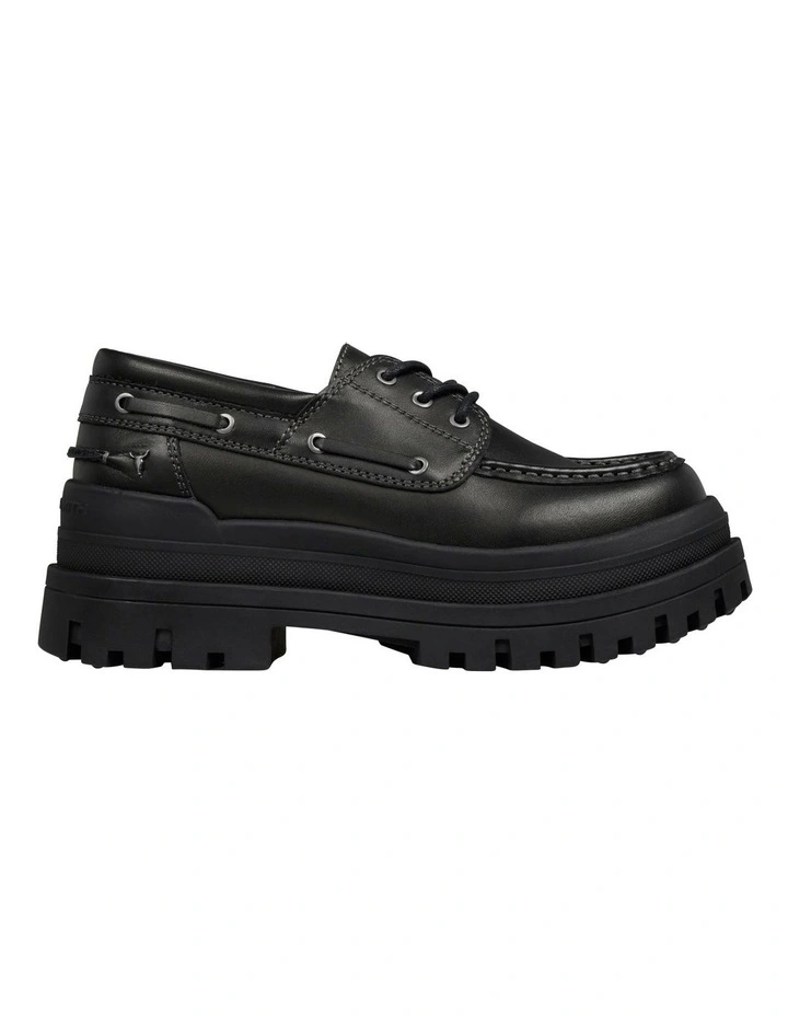 Defy Platform Loafer in Black image 1