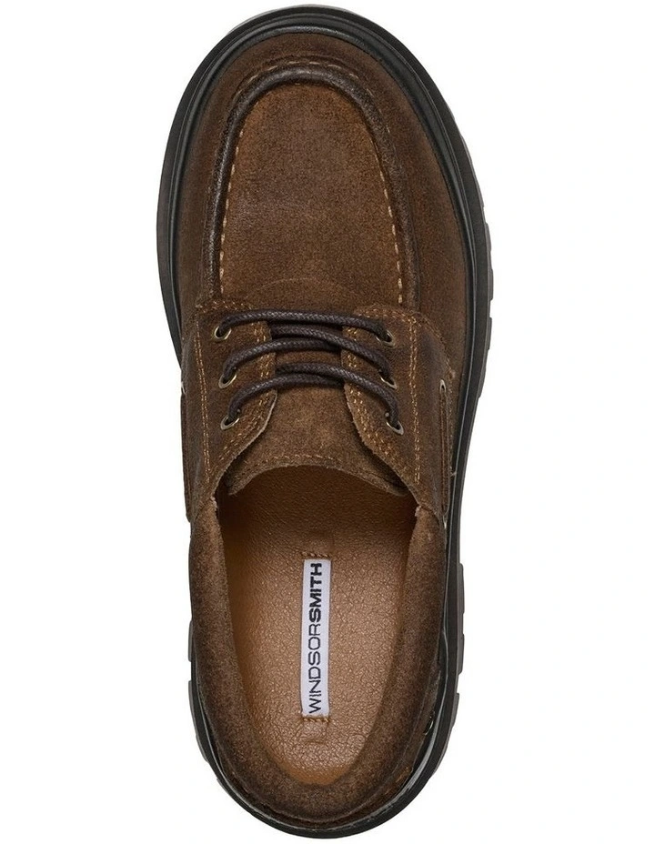 Defy Shoes in Tan Waxy Suede image 3