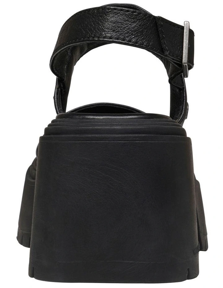 Cosmos Black Chunky Sandal in Black image 5