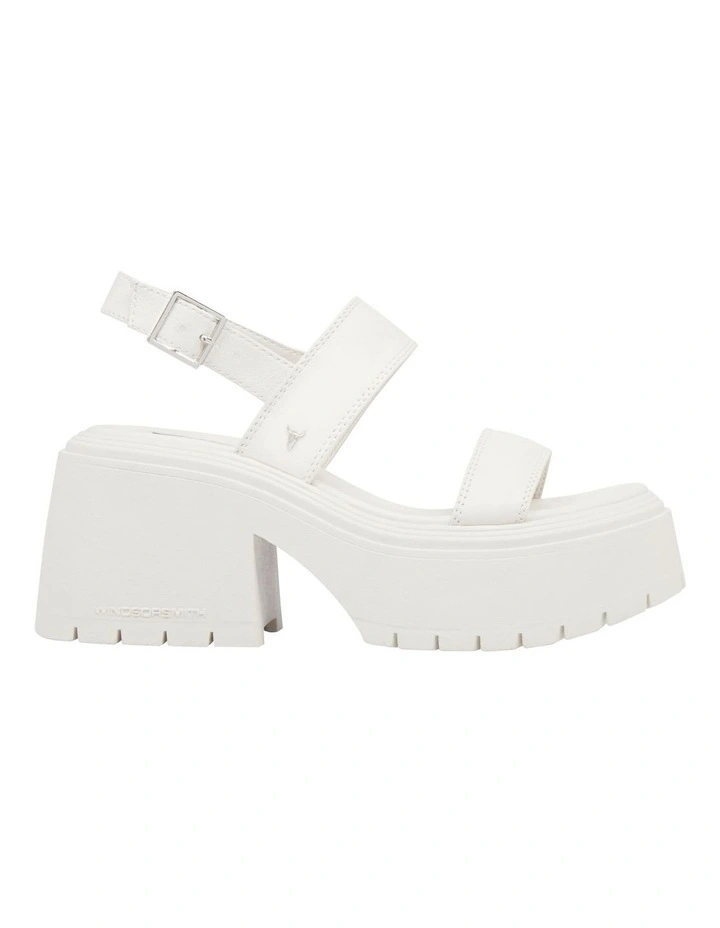Cosmos Snow Chunky Sandal in White image 1