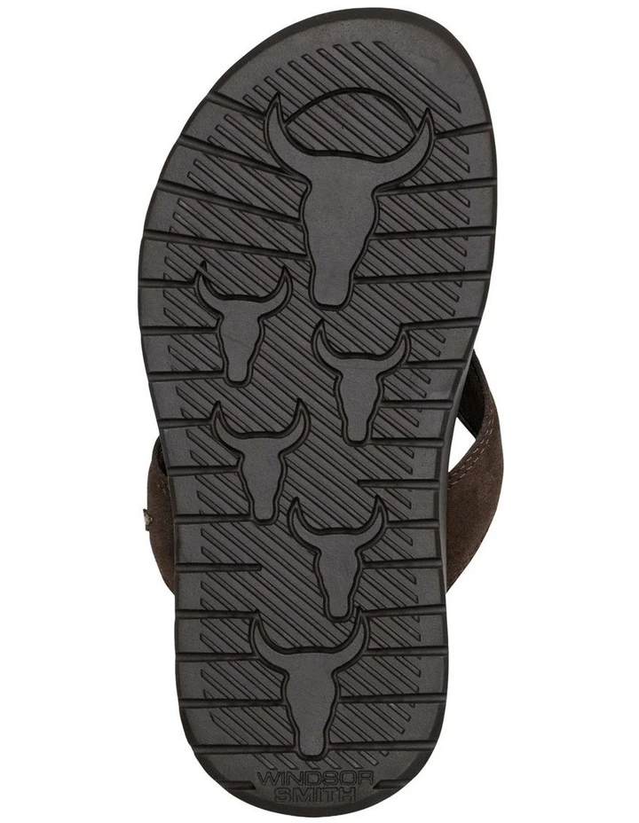 CHECKED DARK CHOC SUEDE image 6