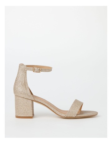 Miss Shop Cali Blush Ankle Strap Sandal 