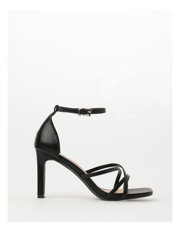 black strap heels closed toe