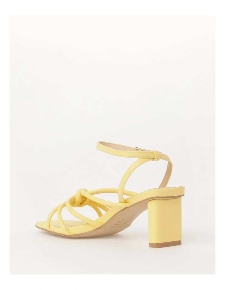 yellow open toe sandals