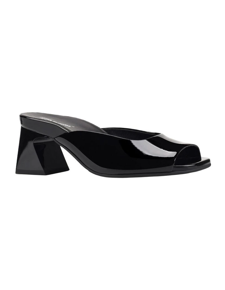 Dani Sandal in Black Patent image 2