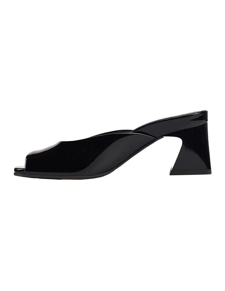 Dani Sandal in Black Patent image 3