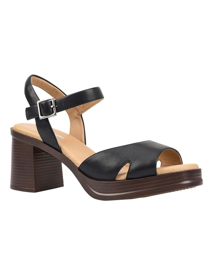 Honolulu Sandal in Black image 2
