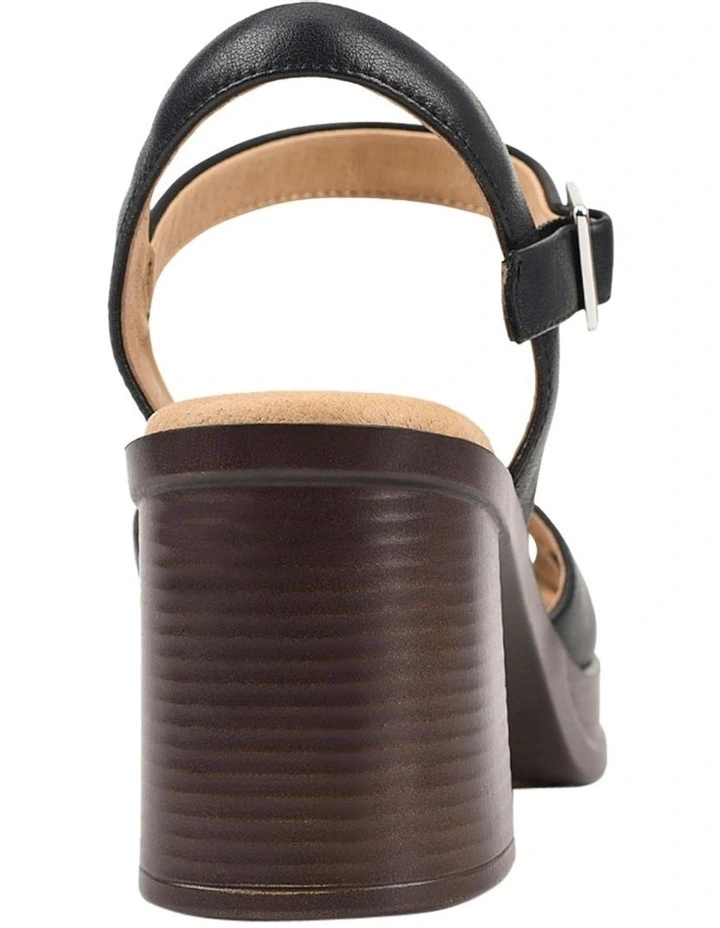 Honolulu Sandal in Black image 5