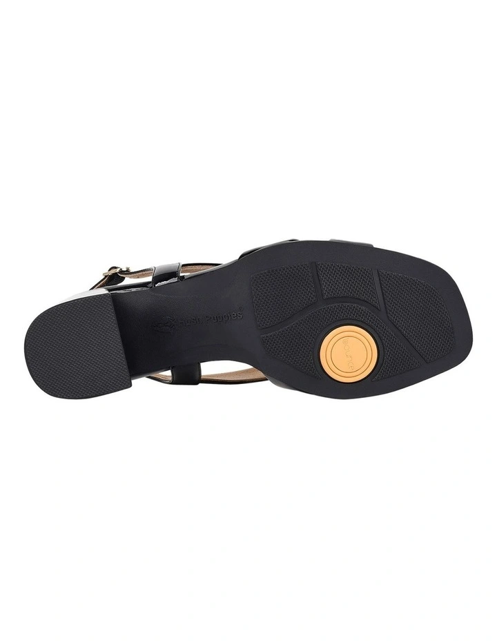Kaboo Sandal in Black Patent image 6