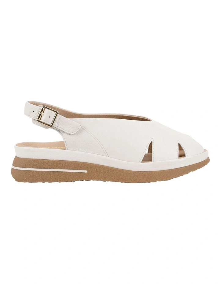 Kazoo Sandal in White image 1