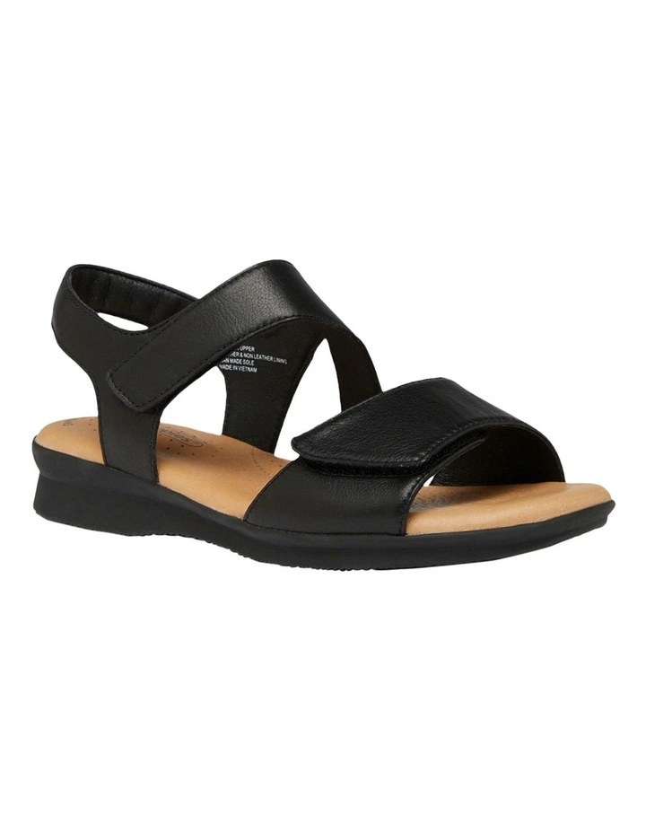 Nessa Sandal in Black image 2