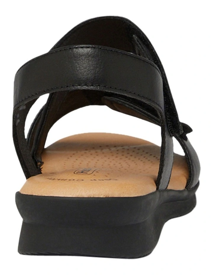 Nessa Sandal in Black image 5