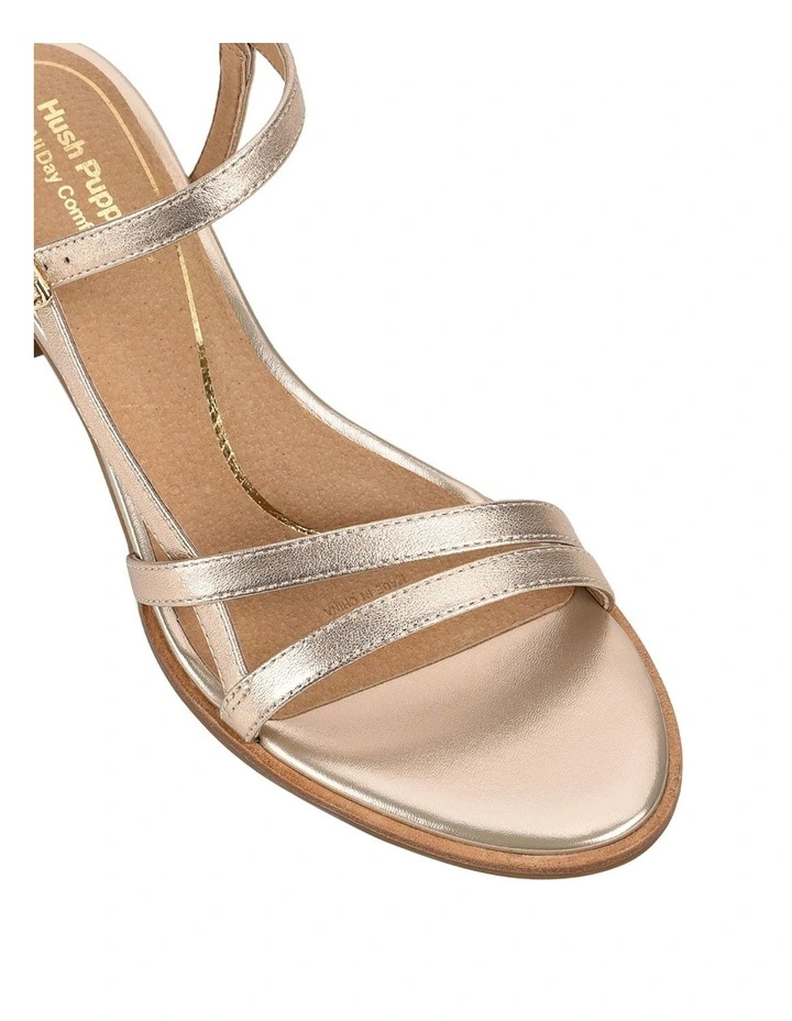 Temptation Heel in Soft Gold image 4