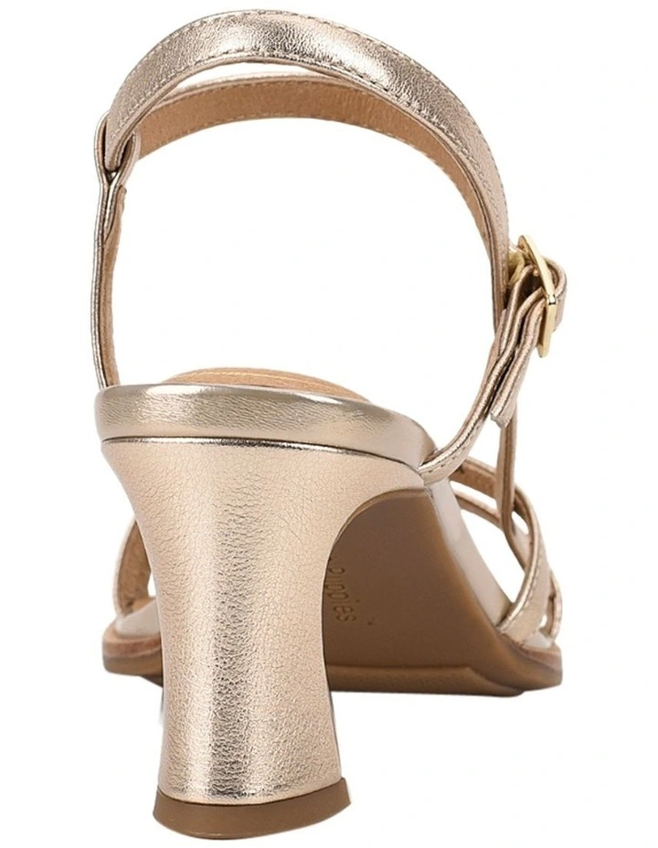 Temptation Heel in Soft Gold image 5