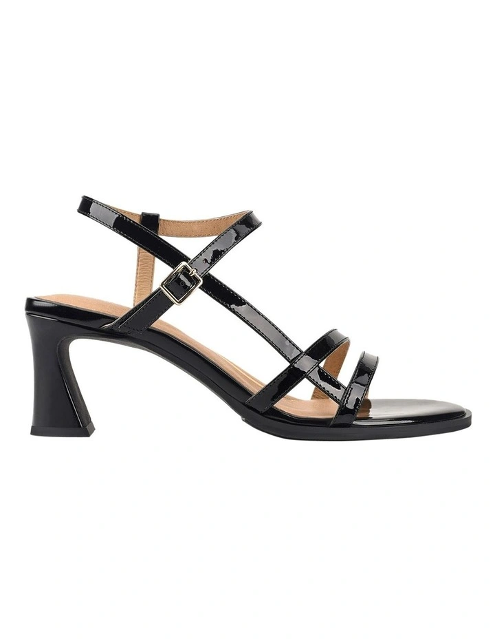 Temptation Heel in Black Patent image 1