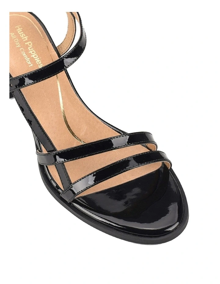 Temptation Heel in Black Patent image 4