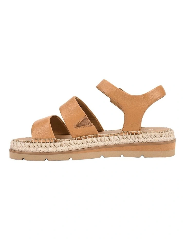 Weave Sandal in Camel image 3
