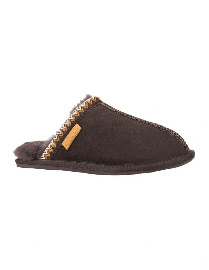 Cozi Slipper in Ground Coffee Suede image 2