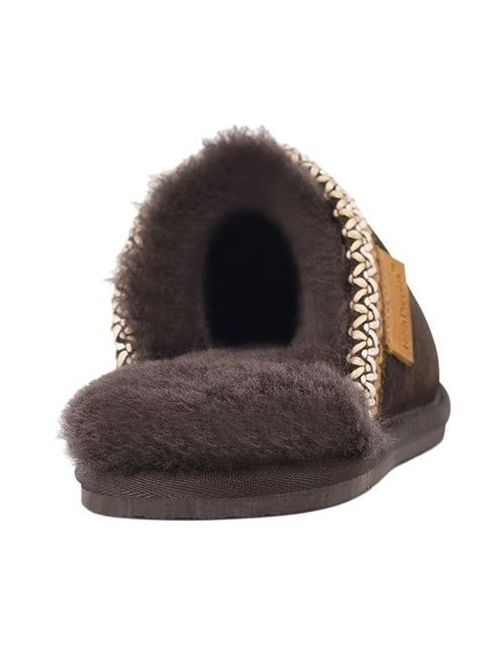 Cozi Slipper in Ground Coffee Suede image 5