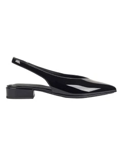 Azula Slingback in Black Patent