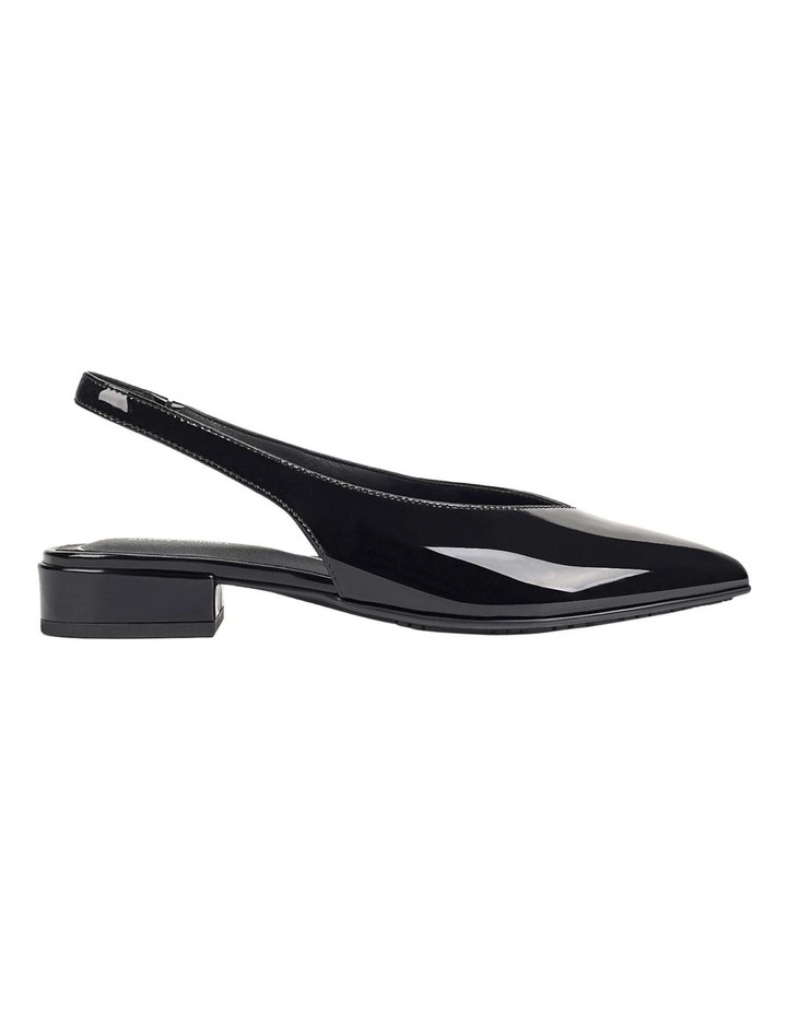 Azula Slingback in Black Patent image 1