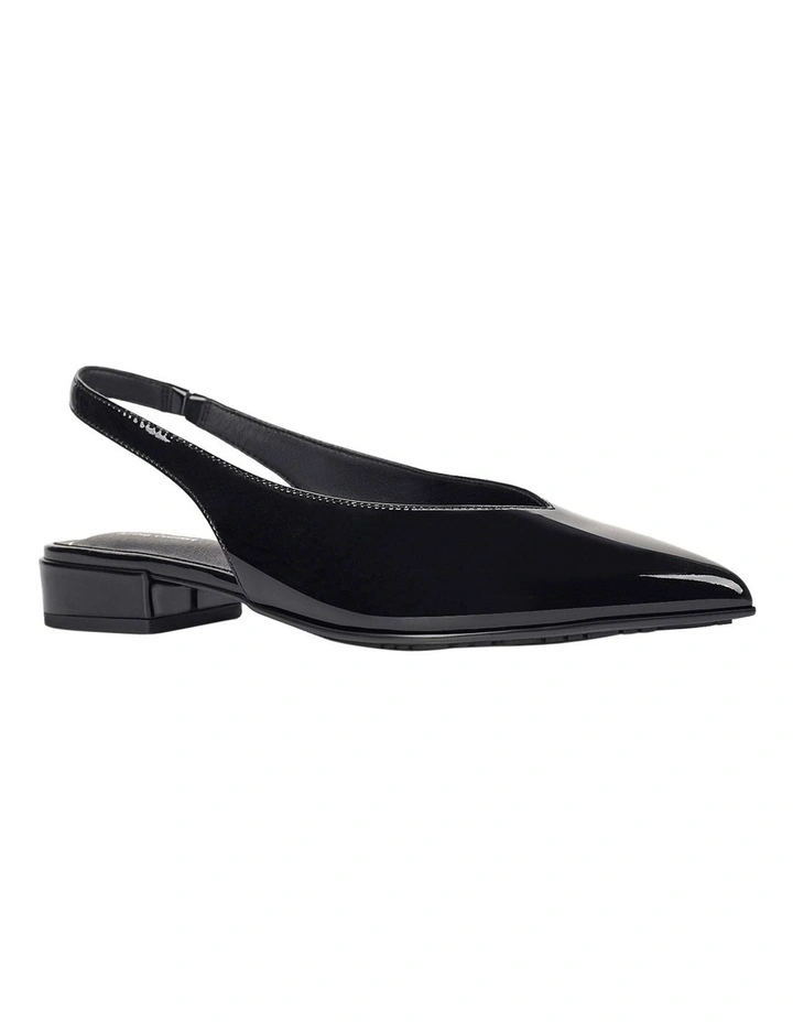Azula Slingback in Black Patent image 2