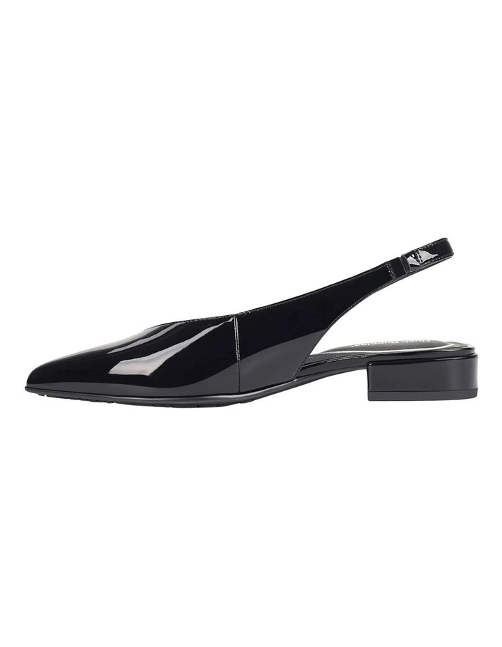 Azula Slingback in Black Patent image 3