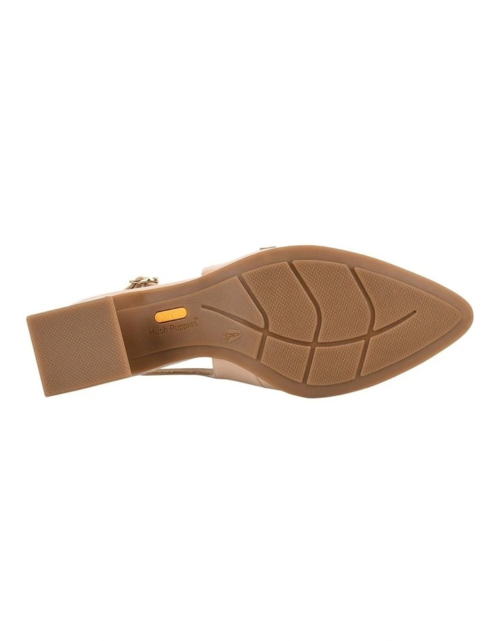 Gaby Pumps in Nude Patent image 6